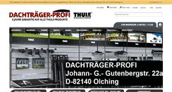 Desktop Screenshot of dachtraeger-profi.de